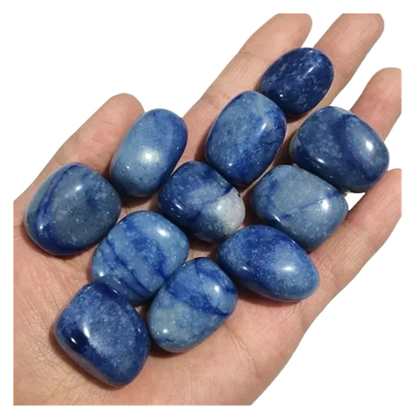Substrato Naturale in Quarzo per acquari, Ghiaia for Acquario Multicolor Cristalli di Quarzo 20-30mm 100g Confezione da 4-8 Pz(Color 9)