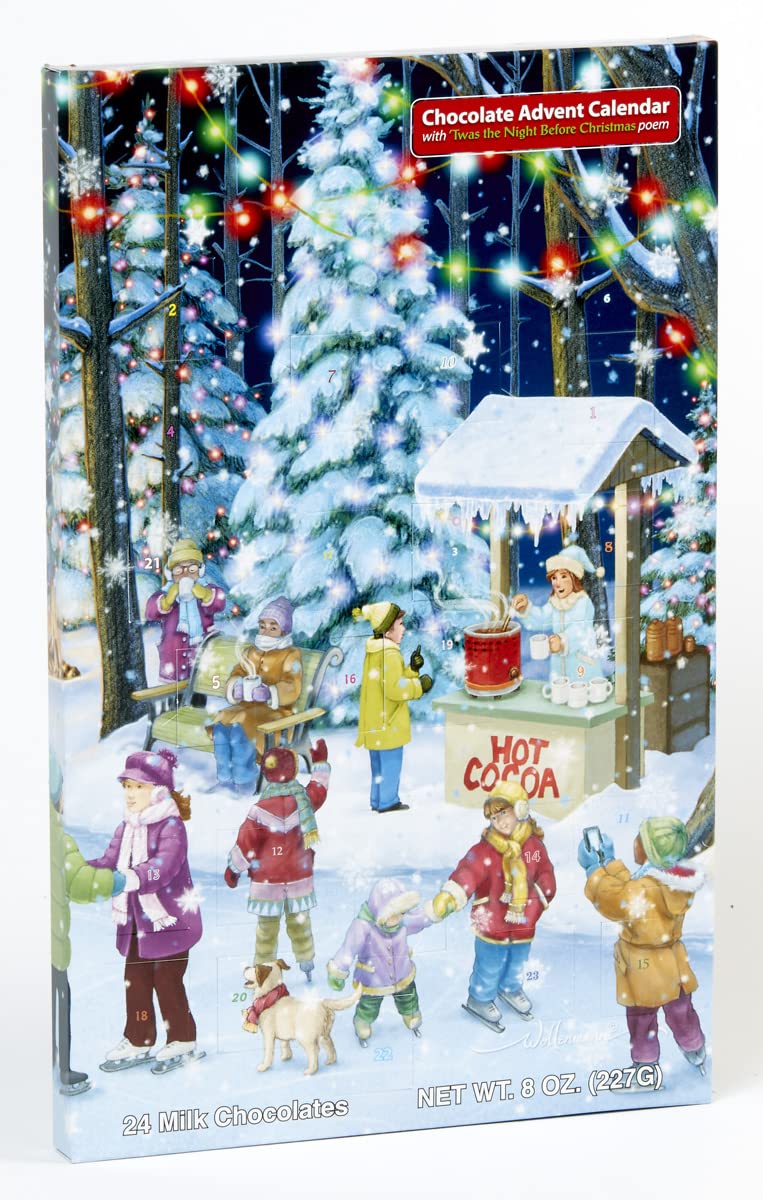 Woodland Skaters - Calendario de Adviento (cuenta regresiva para Navidad)