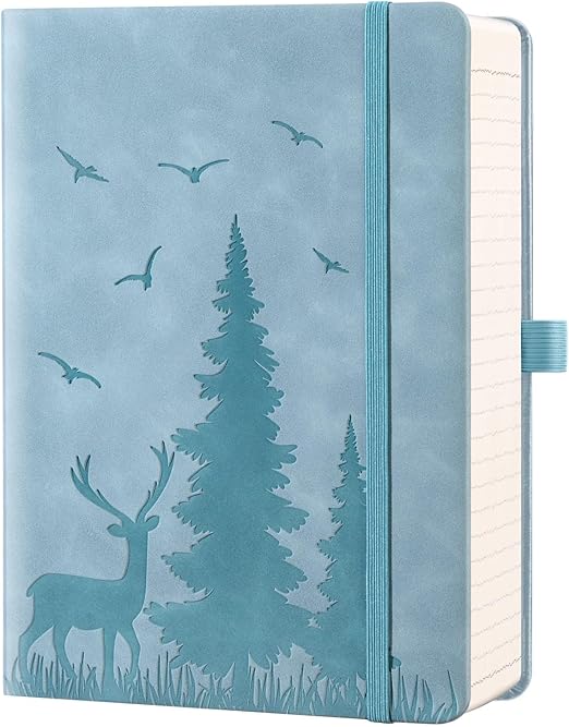 ZXHQ 365 Pages Lined Journal Notebook, (15.5cm x 21.5cm) Hardcover