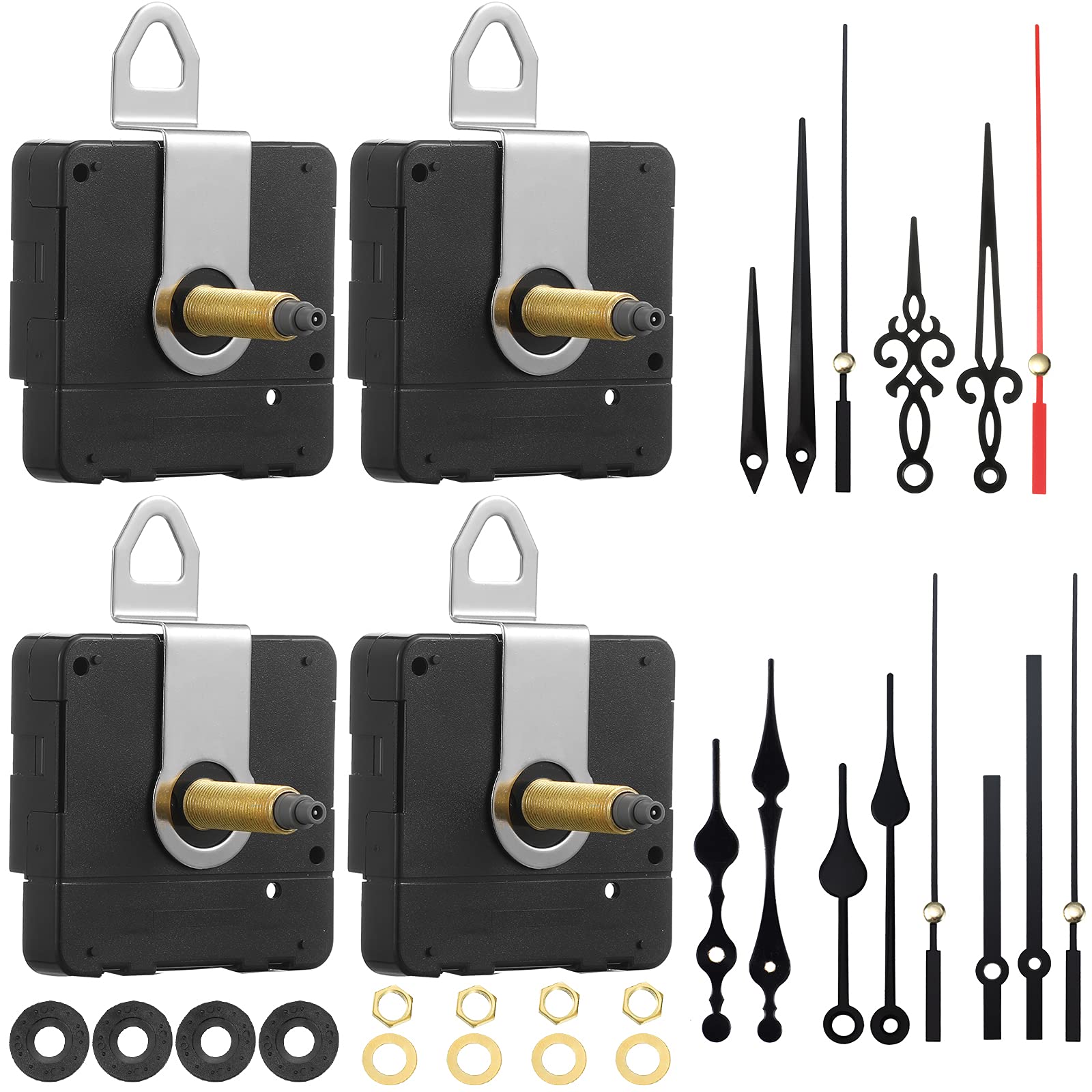Buy Clock Movement Mechanism with 5 Different Pairs of Hands, High