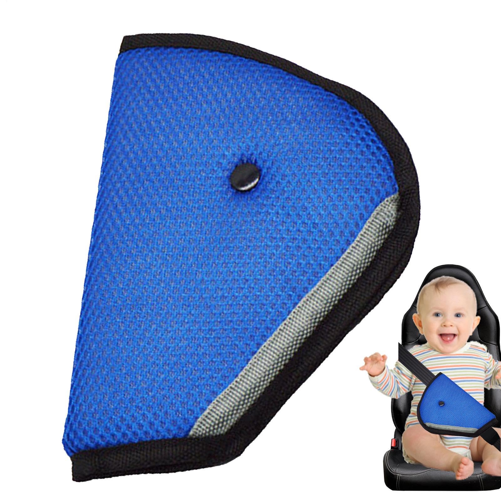 Set Di 2 Cuscinetti Per Cinture Di Sicurezza Bambini Con Clip Regolabile, Morbidi E Ipoallergenici - 2