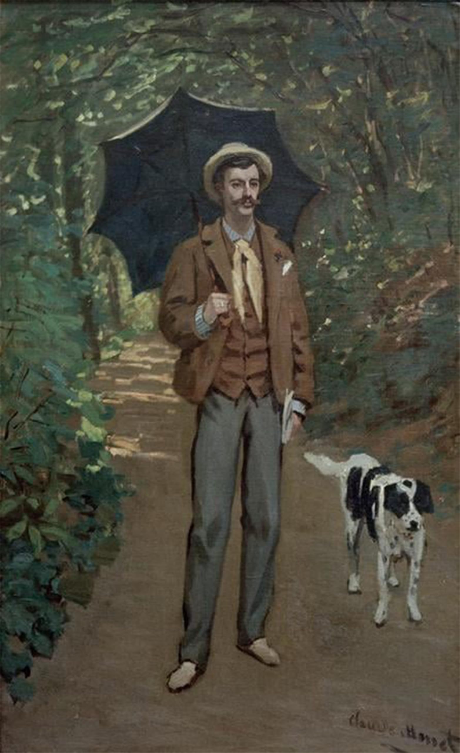 Dejacquemont Au Parasol Monet Poster 60x90cm pour Mur de Bureau Vide - 5