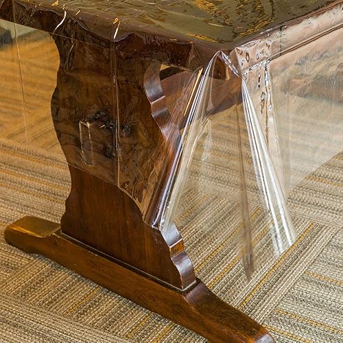 Miniatura 2 de Restaurantware -Table Tek - Protector de mesa de 84 x 60 pulgadas, 1 protector rectangular de PVC - 6 mil de grosor, impermeable, cubierta de