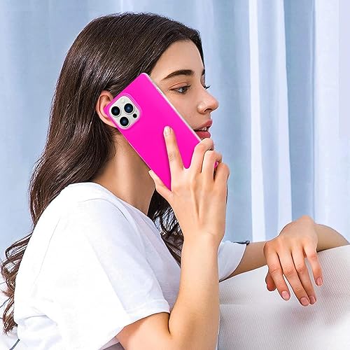 Miniatura 6 de Pevezeda Neon Series - Funda diseñada para iPhone 15 Pro Max de 6.7 pulgadas, bonito diseño retro brillante, a prueba de golpes, para mujeres y