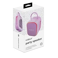 Celly – Speaker Bluetooth 10 W con 2 Microfoni Wireless, LED RGB