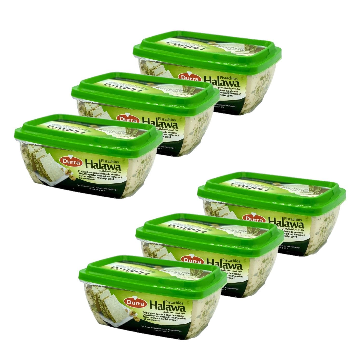 Lot 6x Halva aux pistaches - Durra - 350g