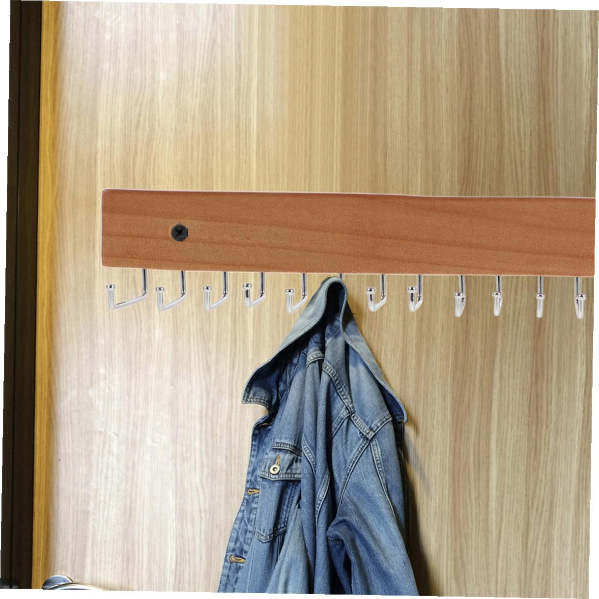 Toyvian Percha para Cinturones y Corbatas De Pared, Resistente Al Desgaste, Montaje Sencillo, Adecuado para Organizar Armarios y Entradas, Diseño Elegante y Moderno
