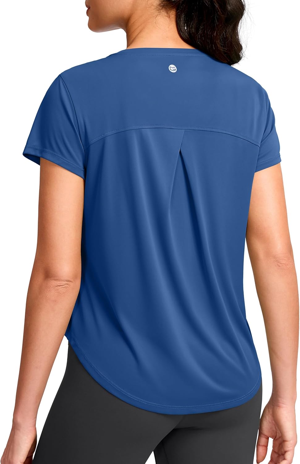 G Gradual Women’s Workout Tops Short Sleeve Lightweight Athletic Yoga Running Shirts Loose Fit Quick Dry Gym T-Shirts