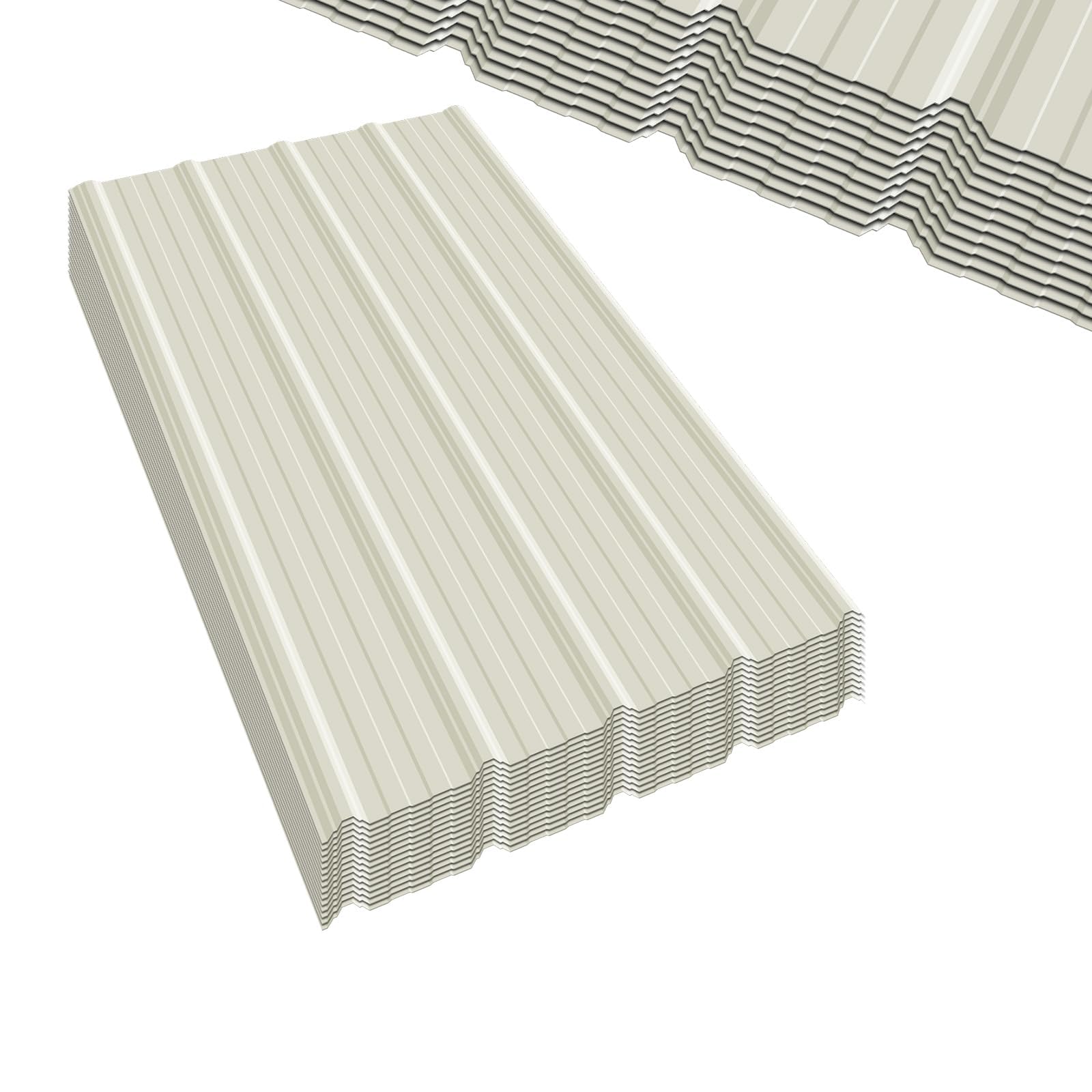 Photo 1 of Corrugated Metal Roof Panels, Galvanized Steel Waterproof