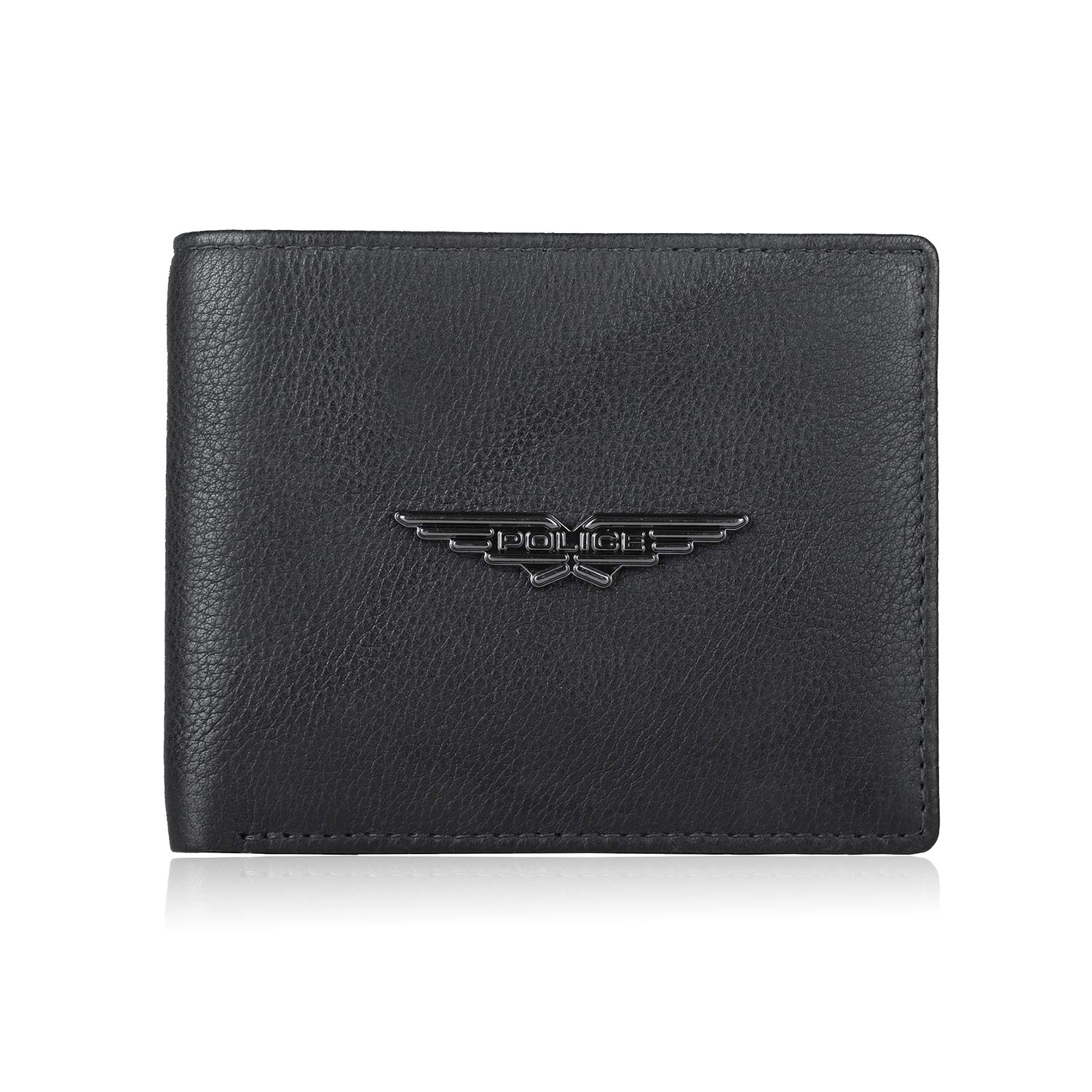 Branded Wallet for Men Leather Original | Premium Slim Wallet for Men Stylish Money Bifold Genuine Leather Gents Purse with 10 Card Holder Slots - Black-image-17