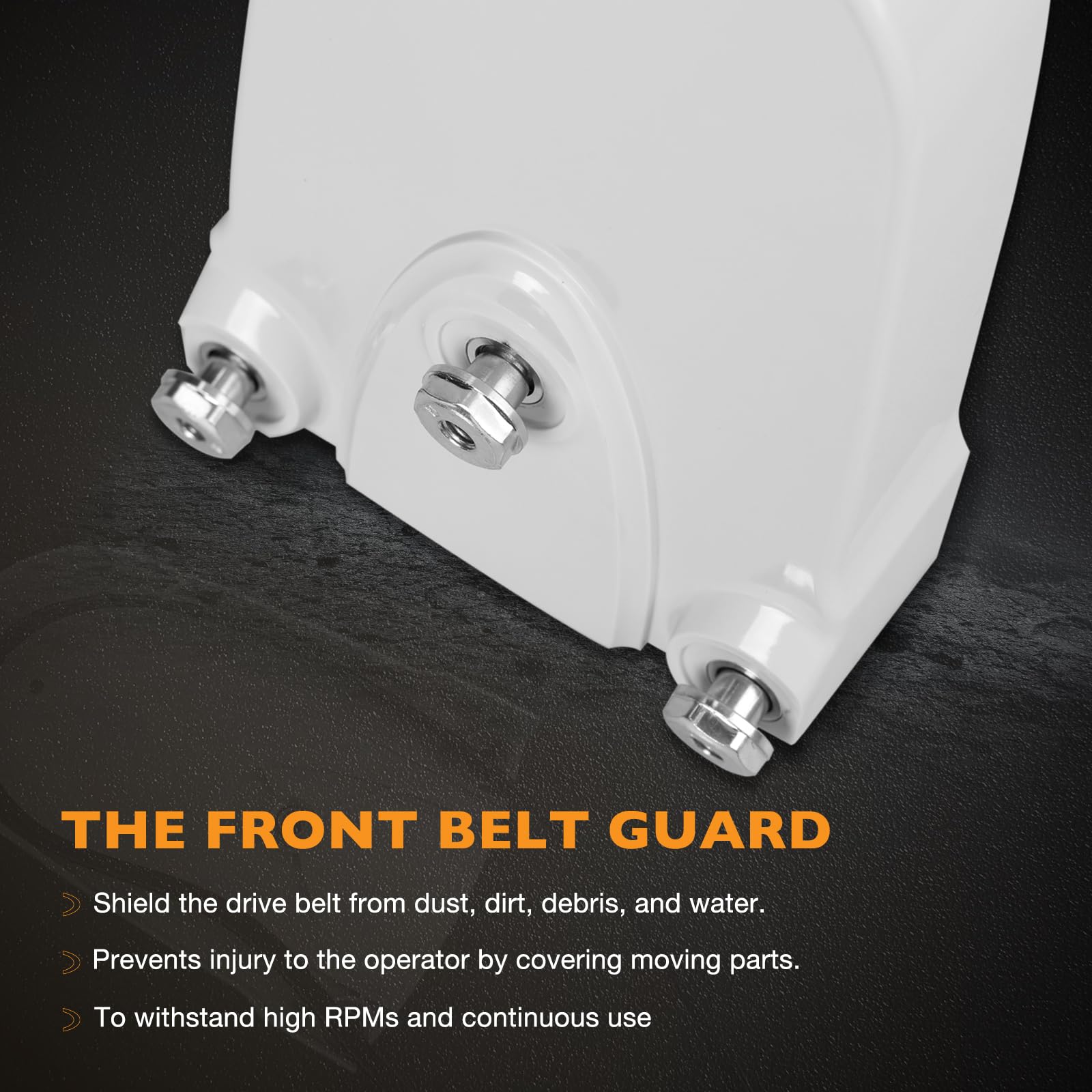 Protector de correa frontal con correa compatible con sierras de corte de hormigón Stihl TS800, repuesto # 4224-700-8115, 9490-000-7915