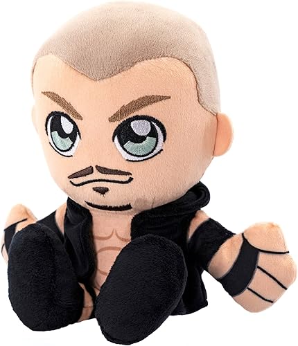 Miniatura 3 de Bleacher Creatures WWE Randy Orton - Peluche de Kuricha sentado de 8 pulgadas, juguete suave inspirado en Chibi