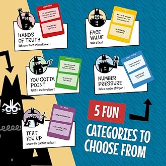 Wilder JACKBOX Games Fakin’ It All Night Long Board Game – Board Game for Mature Game Nights and Parties – Spicy Card Game for Adults Ages 17+ (3-6 Players)