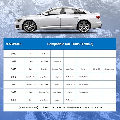 Miniatura 33 de Funda para automóvil Nissan Rogue impermeable para todo tipo de clima, cubierta exterior completa ligera para automóviles, exteriores, sol, UV, 08