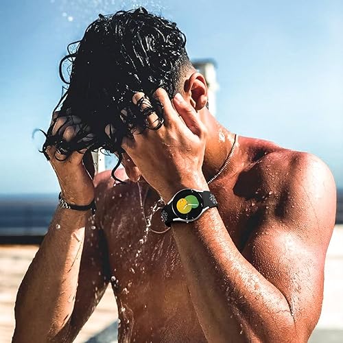 Miniatura 2 de DaQin Correa deportiva sin brecha compatible con Samsung Galaxy Watch 7654 Band 1.575 in 144.4 ftGalaxy Watch FEWatch 6 4 Classic 1.693 in 1.850 in