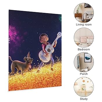 Amazon.co.jp: リメンバー・ミー Coco (4) アートパネル 絵画