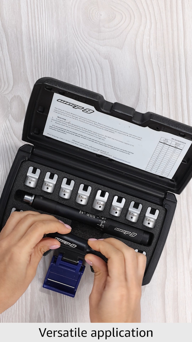 Warp 9 Adjustable Torque Spoke Wrench Kit - Amazon.com