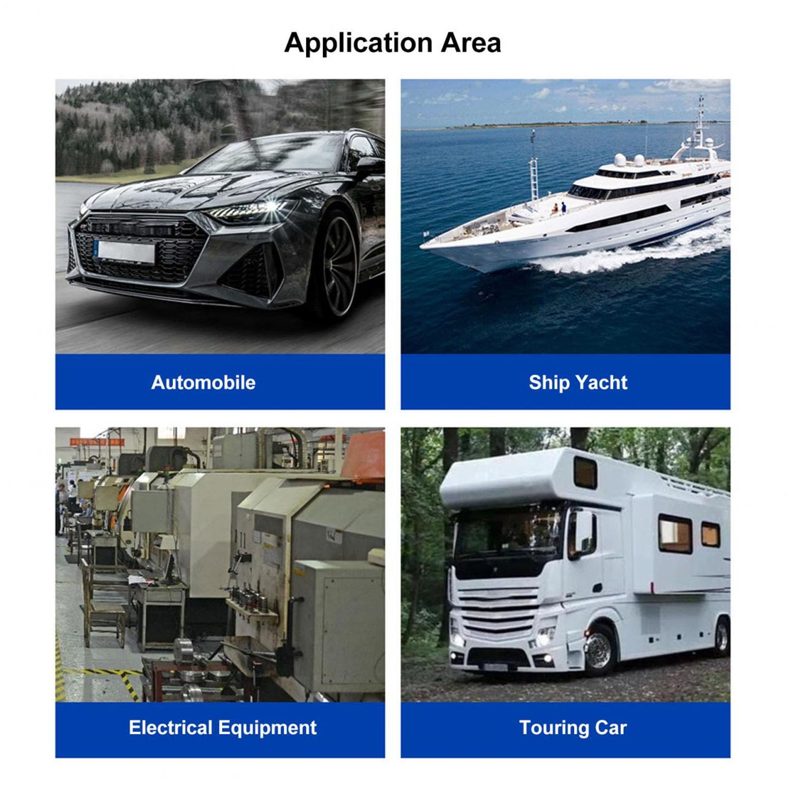 Per impianti elettrici automobilistici di e yacht, set di 2 pezzi per morsettiera di distribuzione dell'alimentazione - barra collettrice in ottone 300 A 48 V con terminali in