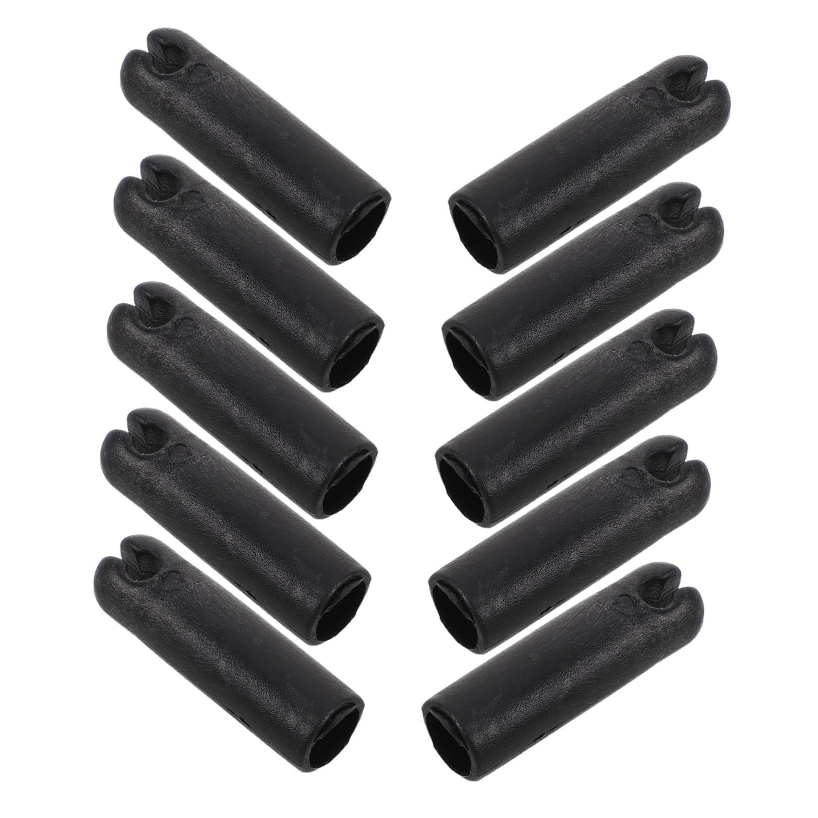 OHPHCALL 10pcs Plastic Kite Adapters for DIY Kite Rod Assembly, Black