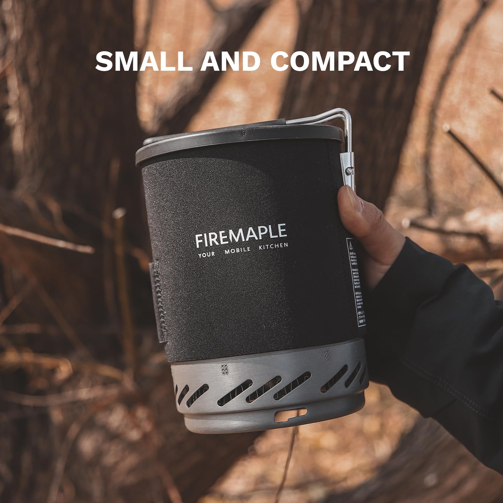 Fire-Maple "X1 Pro" Fornello da Campeggio a Gas con Pentola – Sistema di Cottura Outdoor Compatto con Bruciatore Jet, per Escursionismo, Trekking e Bivacco