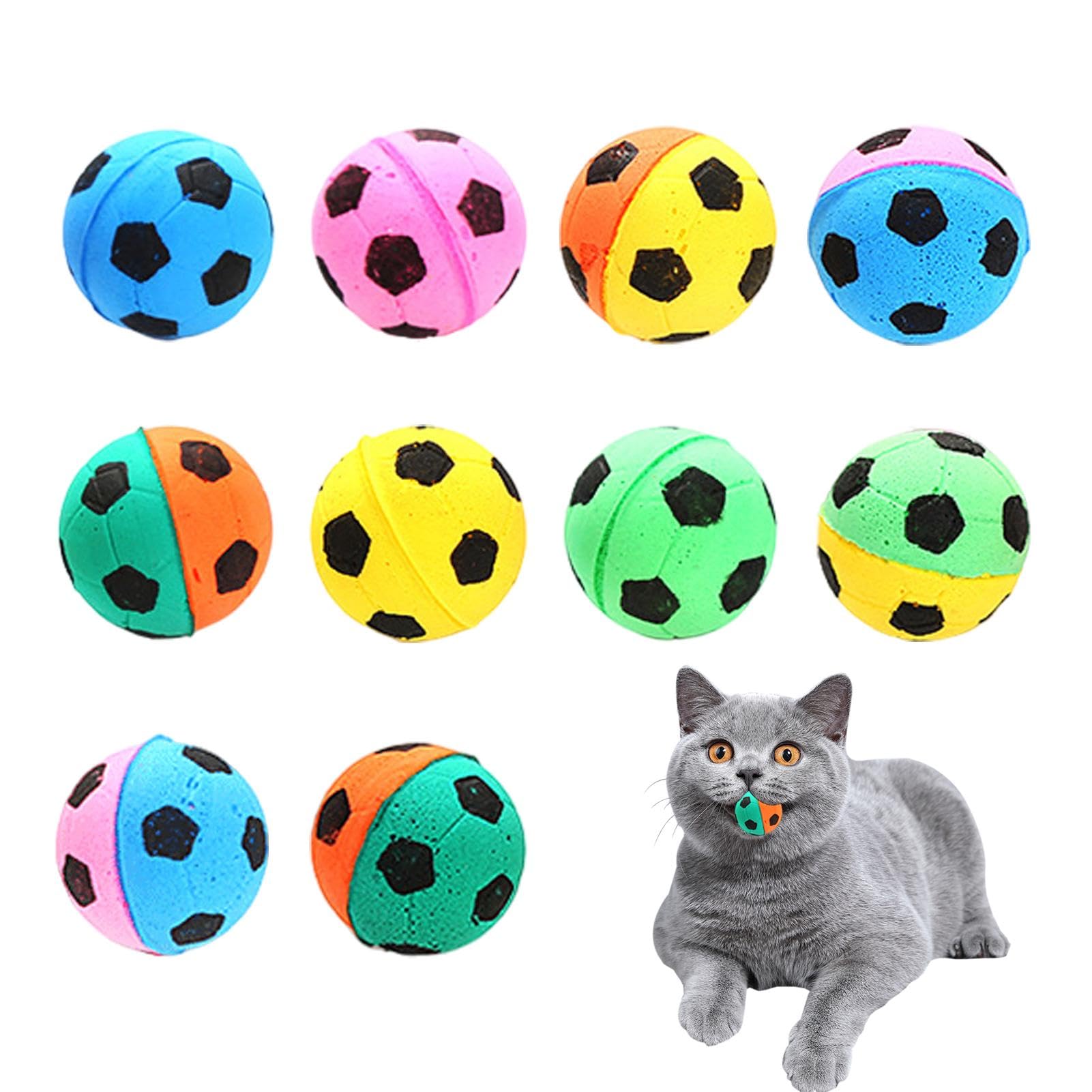 Amazon | 猫用スポーツボール、サッカー猫おもちゃ | インタラクティブ