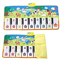 Vista 2 de ABC - Alfombrillas para piso, dos pasos de baile y música para jugar en interiores