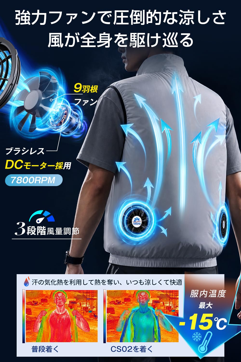 Amazon.co.jp: Vivisan: ファン付きベスト特集