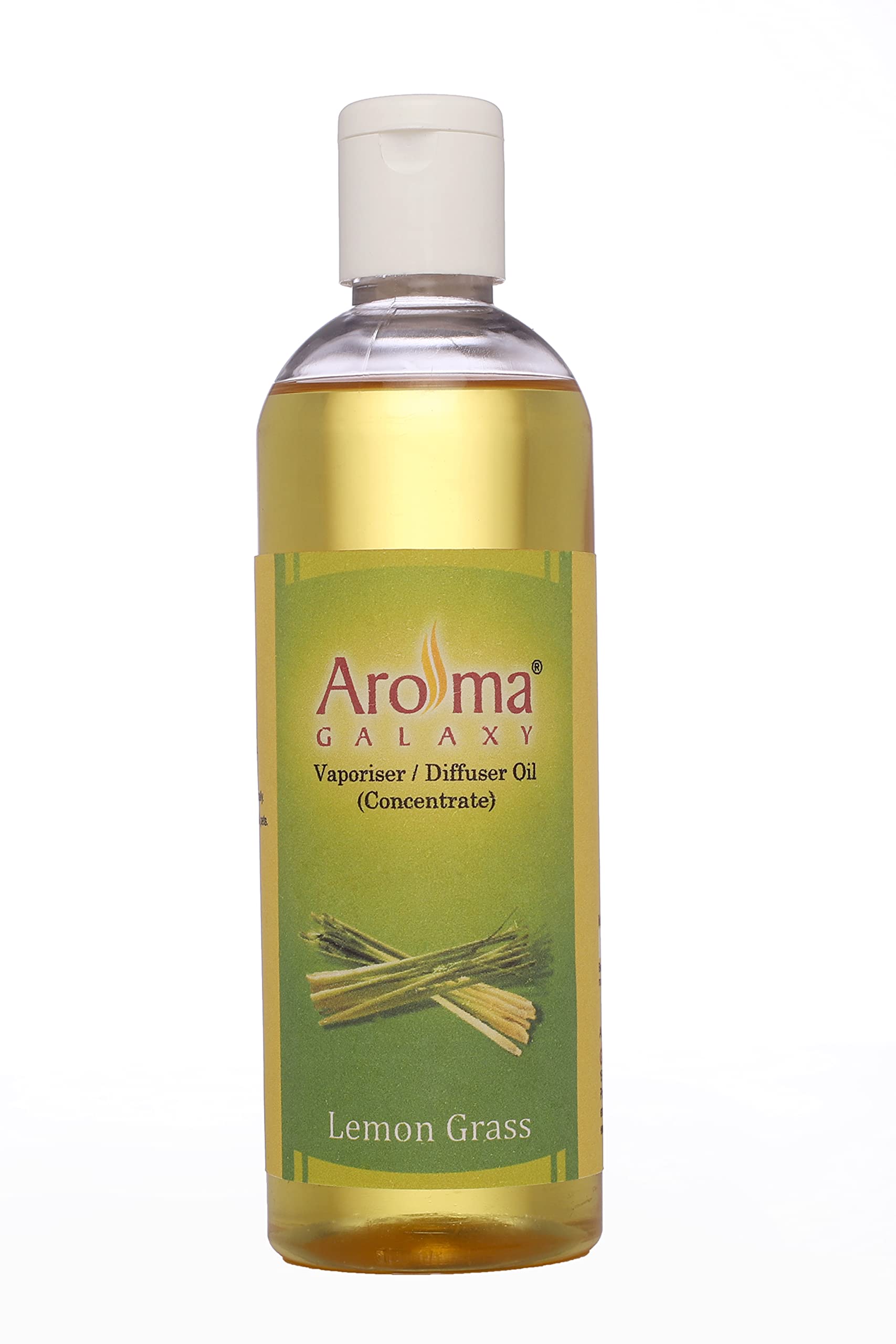 AROMA GALAXY100% Pure & Natural Lemon Grass Vaporizer/Diffuser Oil (Concentrated) - Home Fragrance For Calming Effect, Aromatherapy And Spa - 200 ML