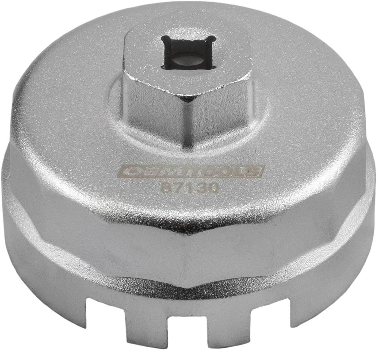 OEMTOOLS 87130 Llave de filtro de aceite de 2.520 in con 14 flautas para uso con Toyota y Lexus, llave de filtro de aceite de 2.520 in, llave de OEMTOOLS 87130 Llave de filtro de aceite de 2.520 in con 14 flautas para uso con Toyota y Lexus, llave de filtro de aceite de 2.520 in, llave de