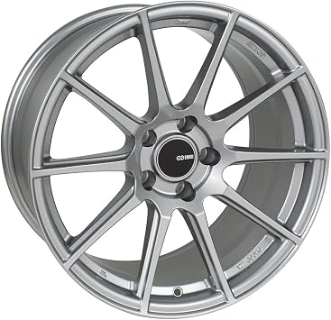 Enkei 499-885-6535GR TS-10 Tuning Wheel 18x8.5 +35 5x114.3 Matte Gray