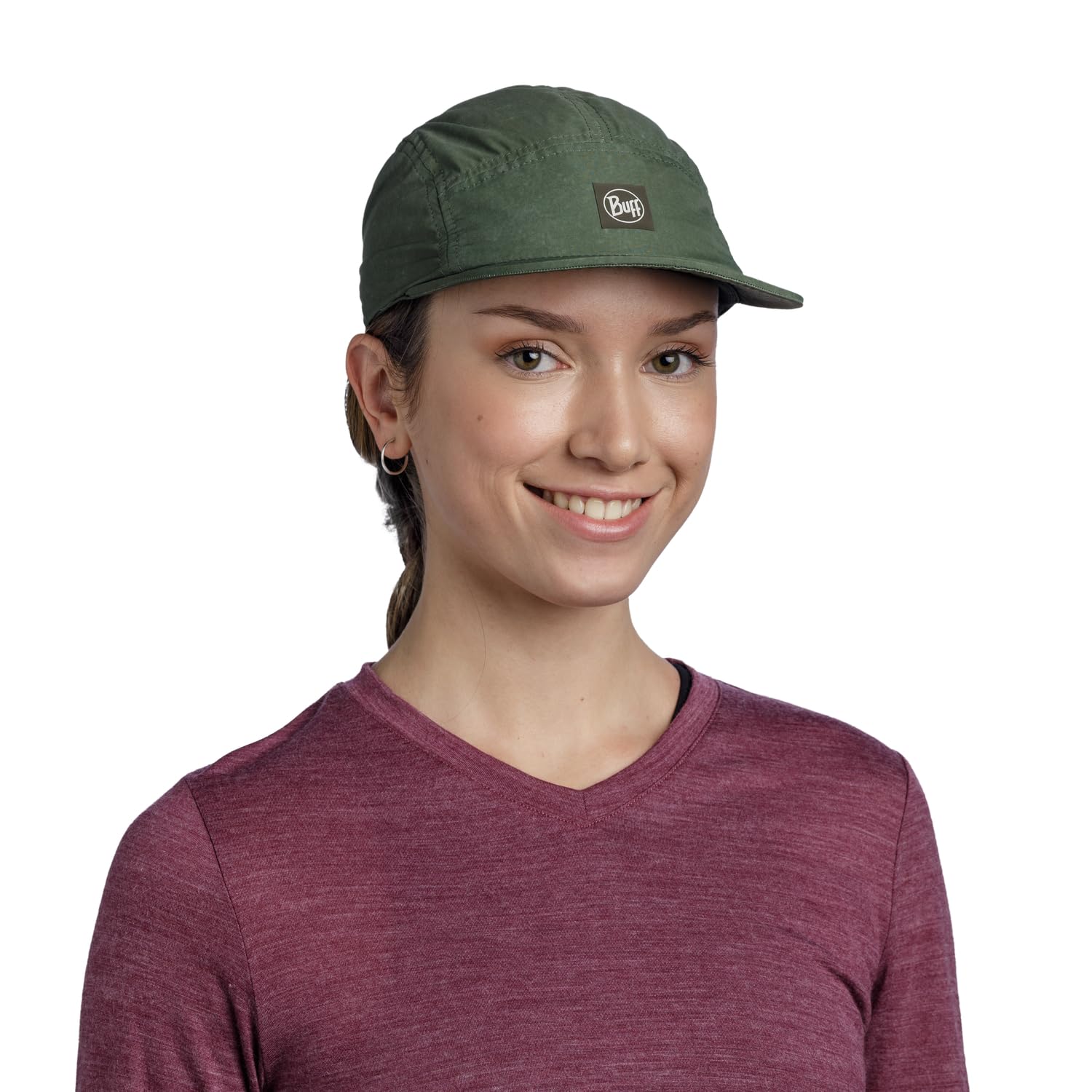 BUFF® | Gorra 5 Panel Explore Hombre Mujer Comoda, Proteccion UPF 50, Ligera, Running, Talla unica