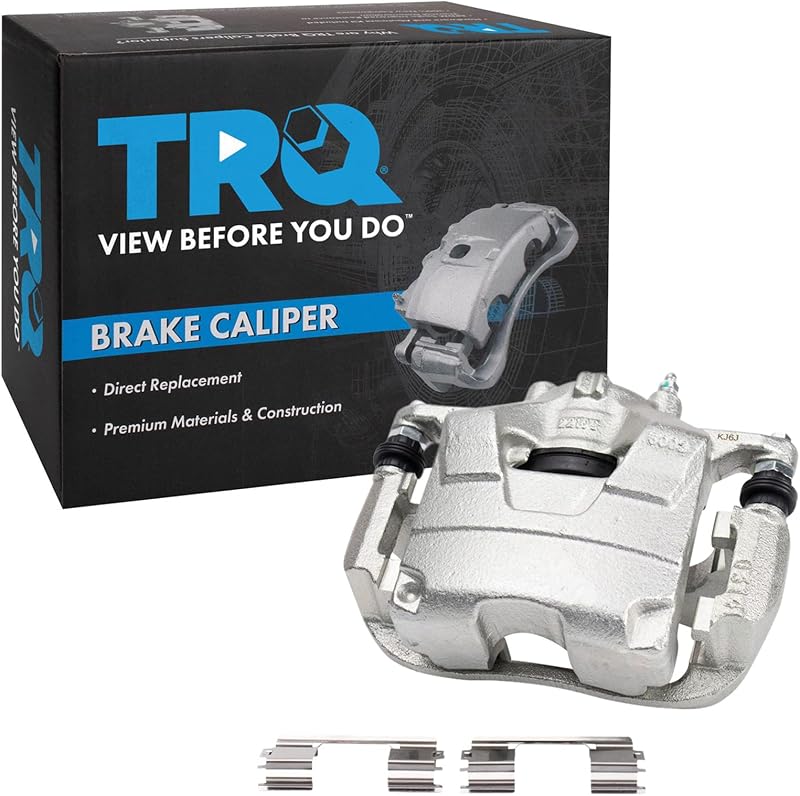 Pinça de freio dianteira esquerda TRQ com suporte para Buick Encore, Verano, Chevrolet Cruze, Trax e Volt