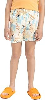 شورت سباحة منسوج بقصة عادية للأولاد من ديفاكتو، A2950A8