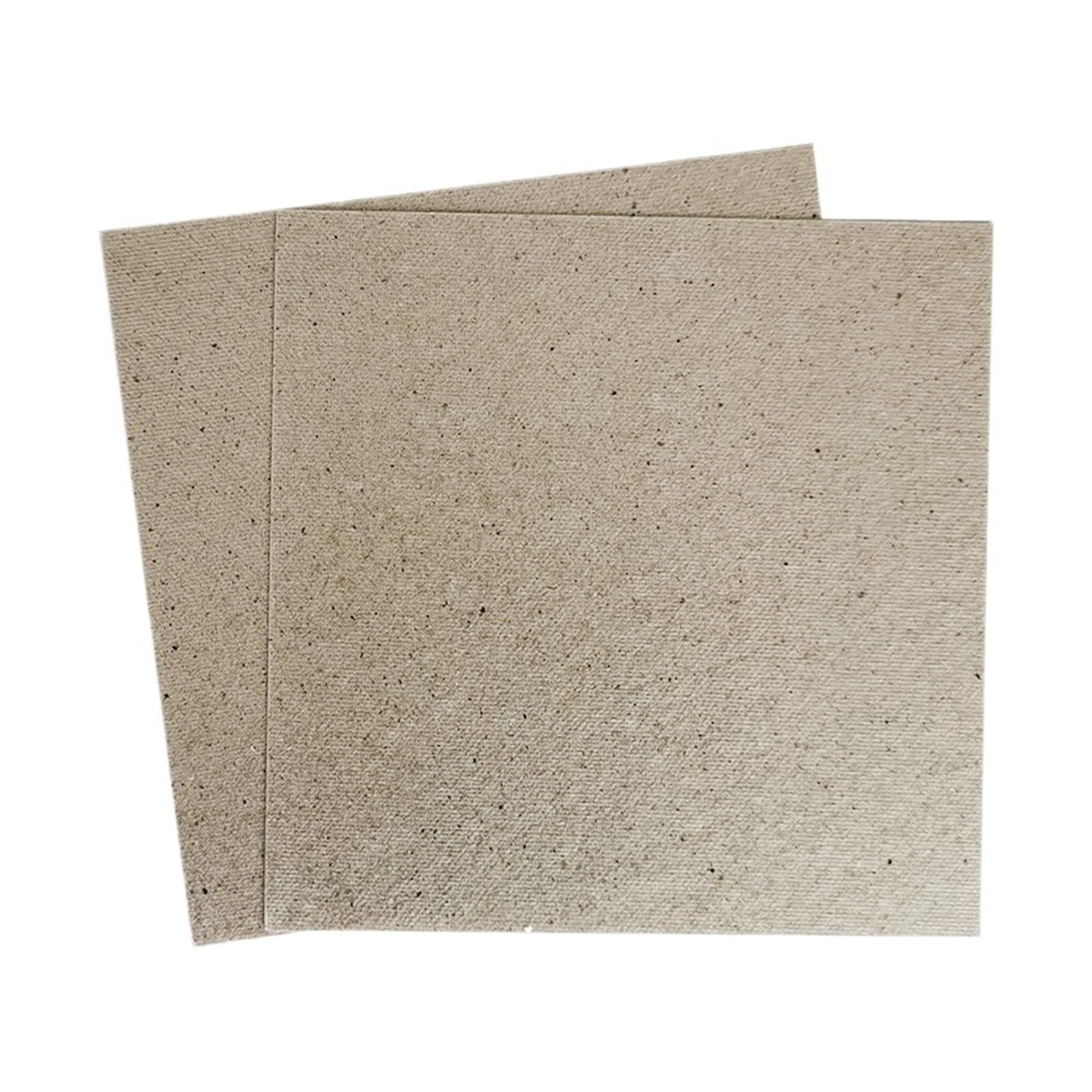 13X13cm Thick Microwave Oven Spare Parts Toaster Mica Plate Sheets Magnetron Cap Repairing Universal Cuttable Insulation 2PCS