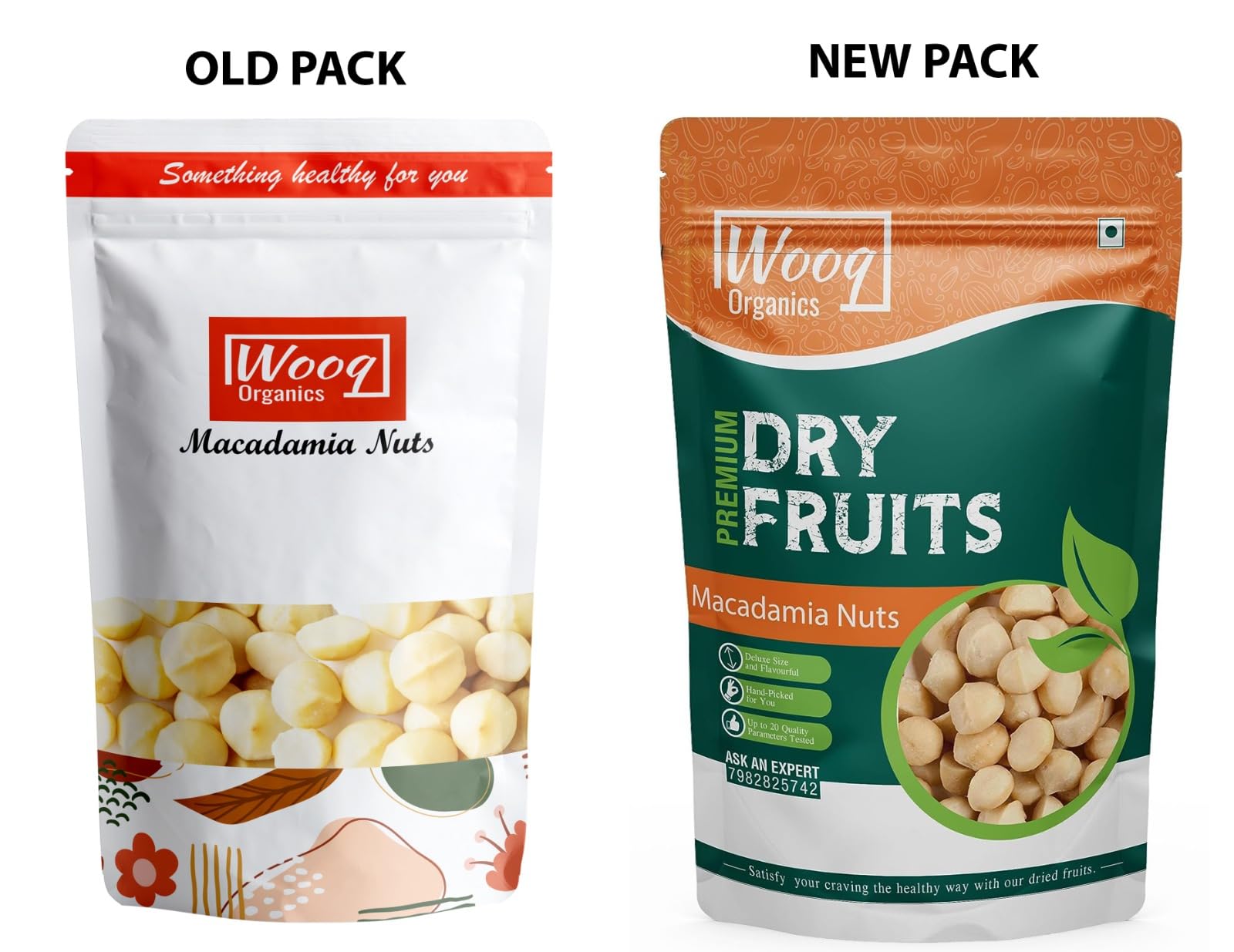Wooq Organics Premium Macadamia Nuts (250g) - Image 2 thumbnail