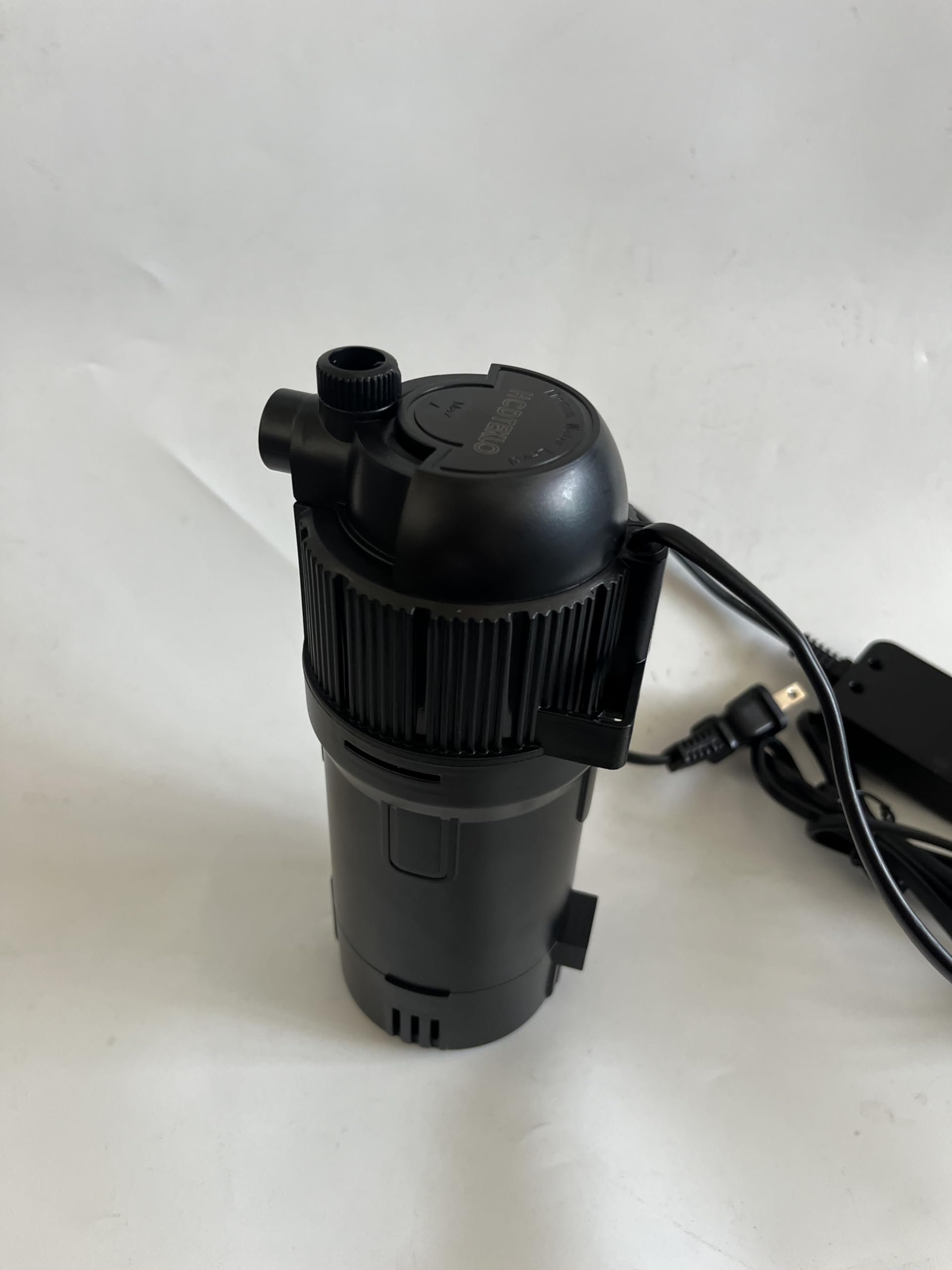Filtro U-V de acuario para agua verde, máquina limpia interna para peceras con aireación, bomba de agua sumergible y luz U-V con temporizador, para tanque de 10-75 galones (105 GPH/4 W)