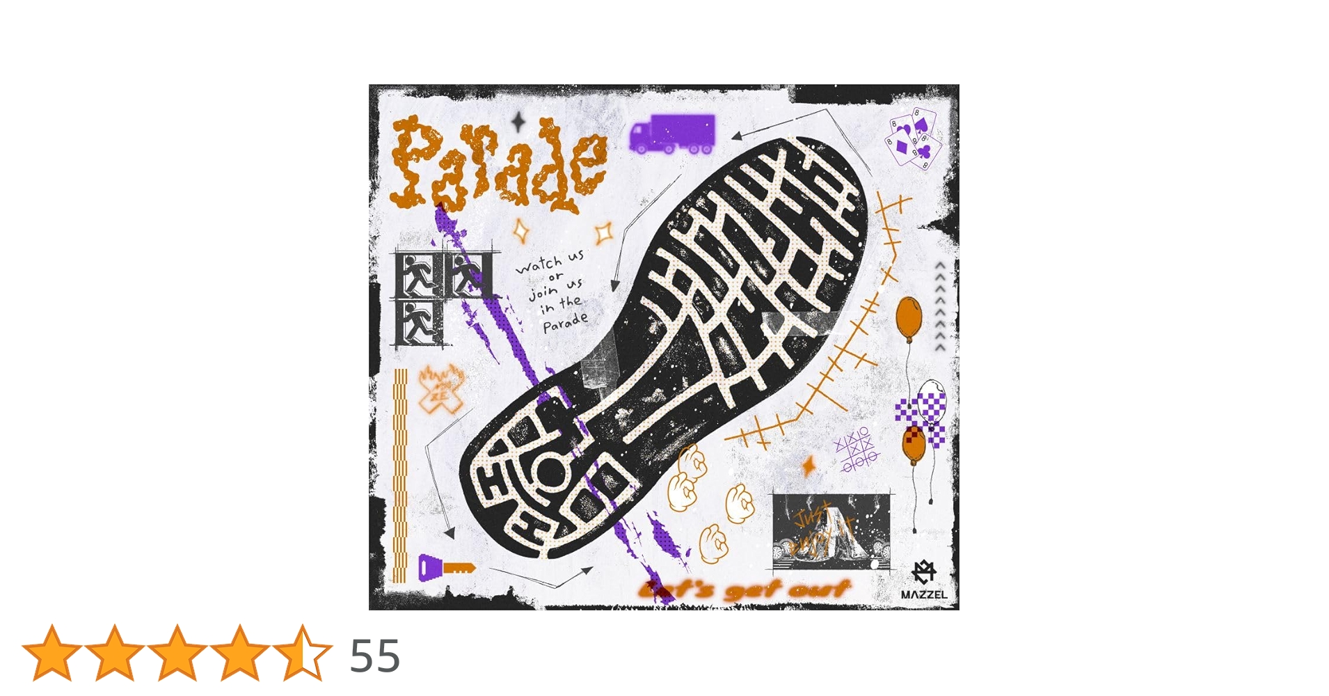 Amazon.co.jp: Parade (初回盤) - MAZZEL (Photobook付): ミュージック