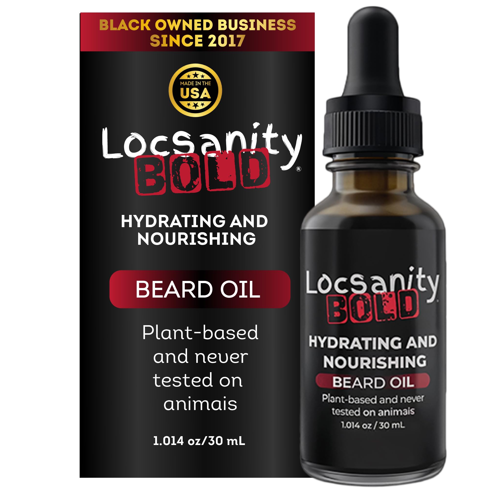 Locsanity BOLD Hydrating and Nourishing Beard Oil