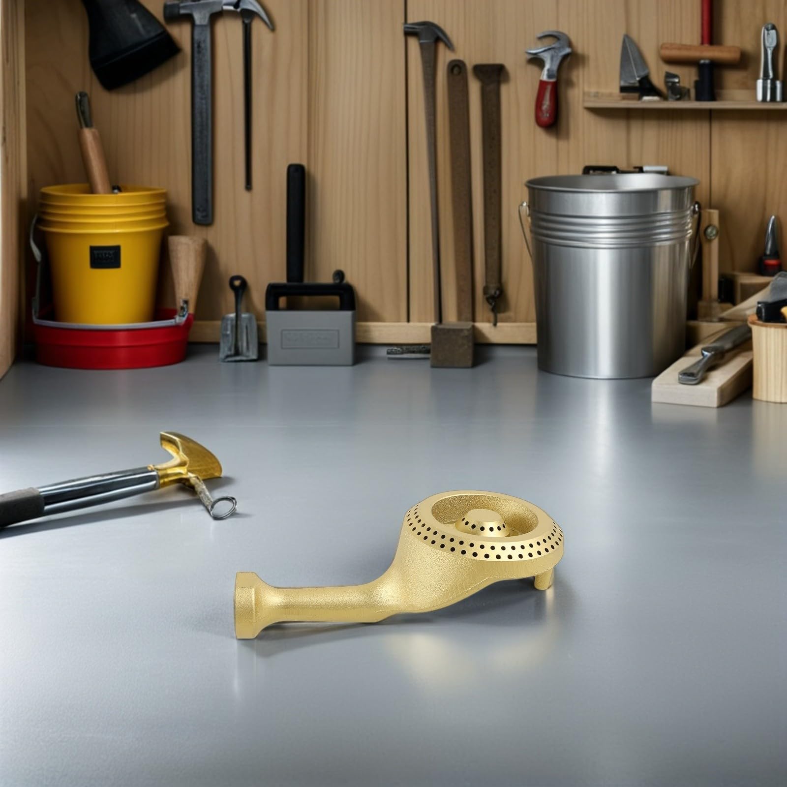 Gatuida Elemento del Bruciatore per Stufa a Gas in Ferro, 2 Pezzi, Distribuzione Uniforme della Fiamma per Cucina Domestica e Ristorazione