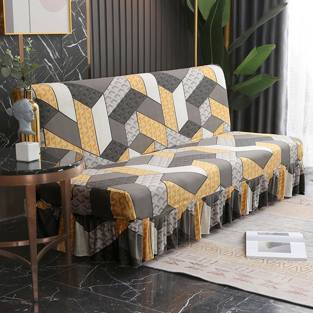 Couvre canapé de salon imprimé pour relooker un studio ou une chambre