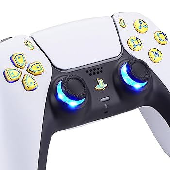 Amazon.com: eXtremeRate 7 Colors 9 Modes Luminated Dpad