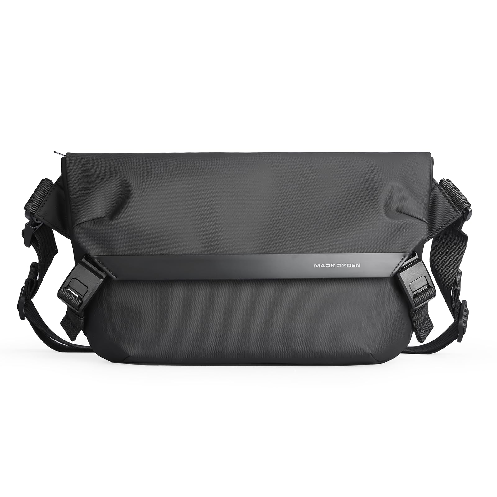 MARK RYDEN messenger borsa a tracolla in tela borsa studente borsa laptop borsa 11" pad messenger borsa uomo borsa università studenti nero
