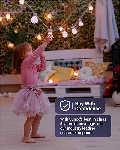 Miniatura 7 de Sunco - Paquete de 10 bombillas LED CRI91 de 3 W  40 W A19 3000 K blanco cálido, 250 lúmenes, base media E26, interior y exterior, súper brillante,