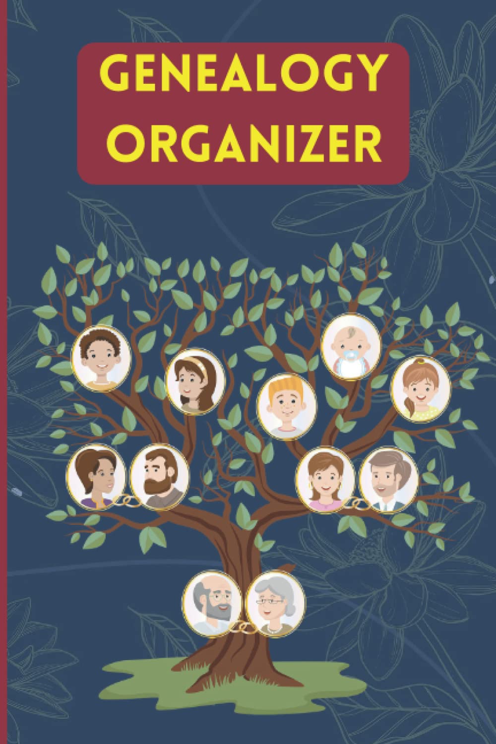 Genealogy Organizer: genealogy organizer notebook 2022 , Workbook Organizer For Family Memory Keeper, Genealogy Organizer Charts and Forms, Gift For Family History.
