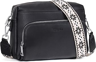 MUIIKOLA Cross Body Bag Women,Crossbody Bags For Women,PU Leather Phone Bags Card Holder Purse and Shoulder Bag,with Adjustable Strap