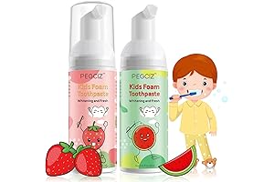 Expanding Foam Toothpaste for Kids: Protect Your Child's Teeth with Sweet Fruit Flavors