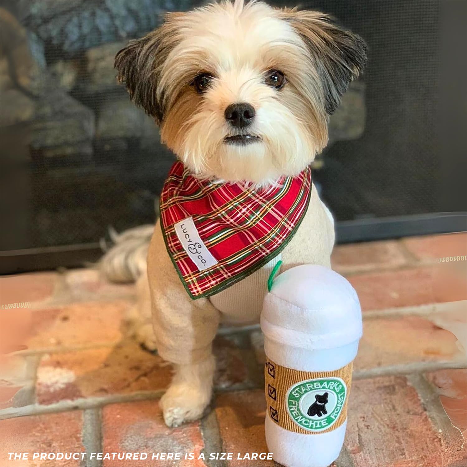 Pet Supplies : Haute Diggity Dog Starbarks Coffee Cup, Plush