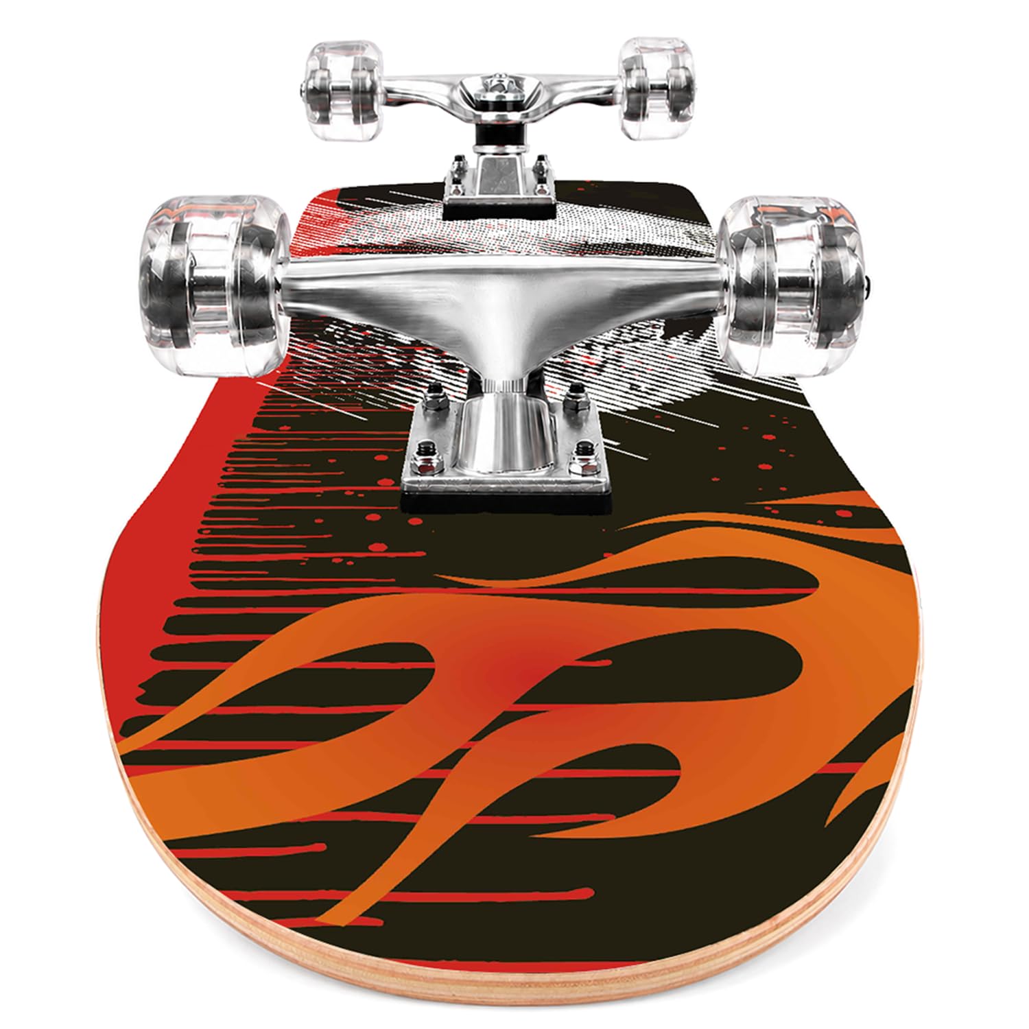 ChromeWheels Patineta de 78.7 cm con doble patada para niños y principiantes