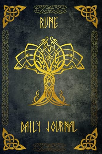 Daily Rune Journal – 3 Runes Cast. Perfect Notebook to Track Your Rune Readings