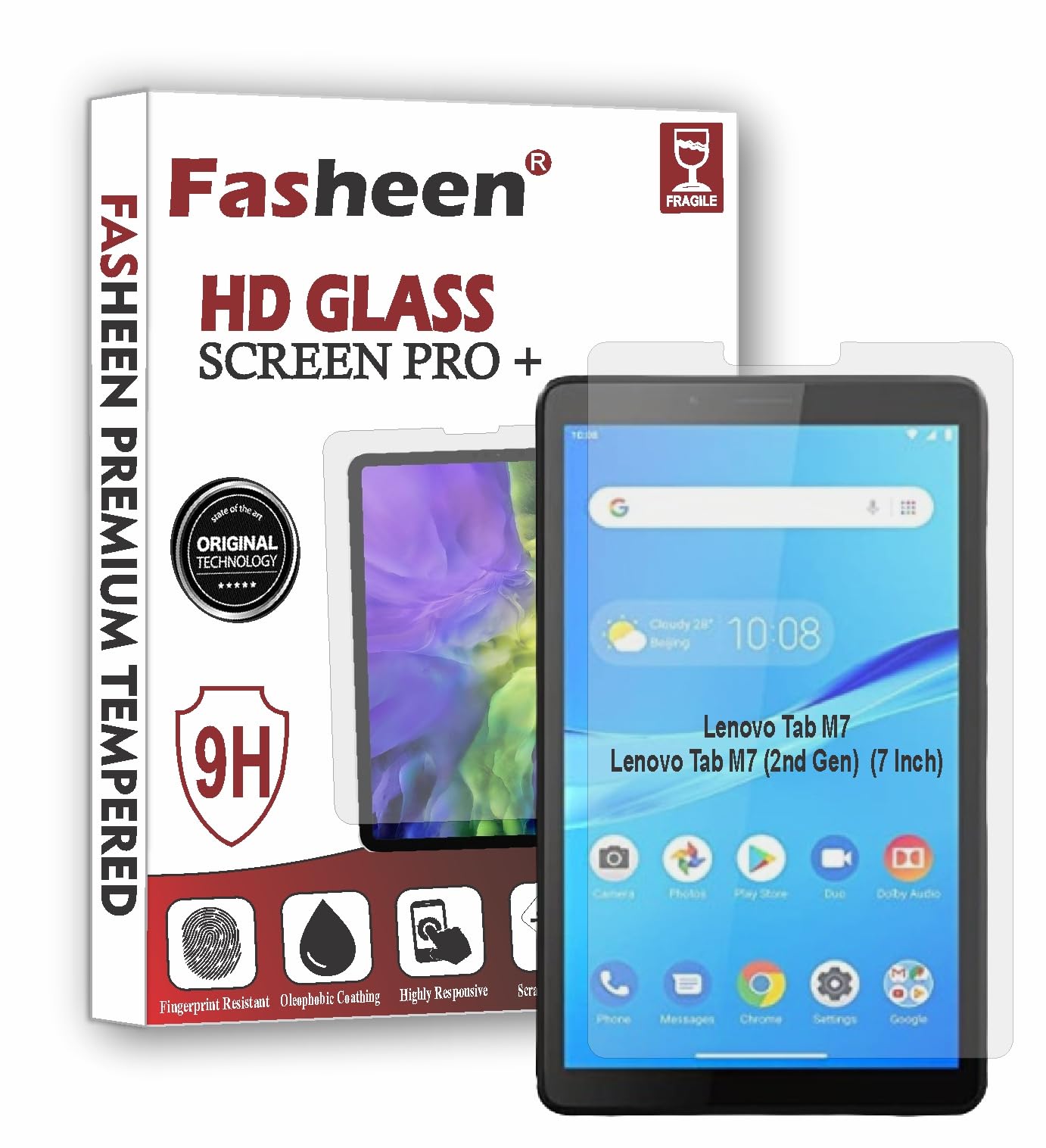 FASHEEN Screen Guard Compatible With Lenovo Tab M7, Lenovo Tab M7 (2nd Gen) (7 Inch) Flexible Fiber Screen Protector Not a Tempered Glass ScreenGuard. (B0D9CYM9H1) Amazon Price History, Amazon Price Tracker